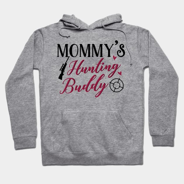 Hunting Mom and Baby Matching T-shirts Gift Hoodie by KsuAnn